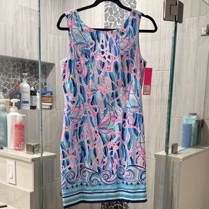 Lilly Pulitzer Mila shift Reel Nauti size 4